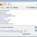 Driver Backup 2 - Ventana Principal