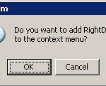 RightDelete - Agregar al Menú