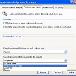 Opciones de Energia