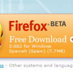 Descarga la segunda beta oficial de Firefox 3.6.1 firefoxb2