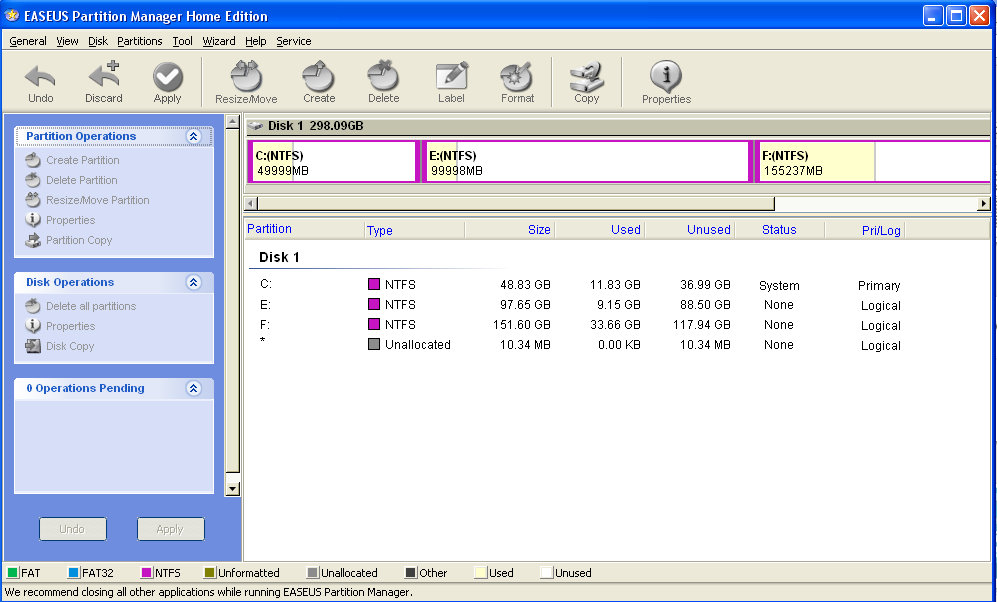EASEUS Partition Manager, la alternativa gratuita al Partition Magic