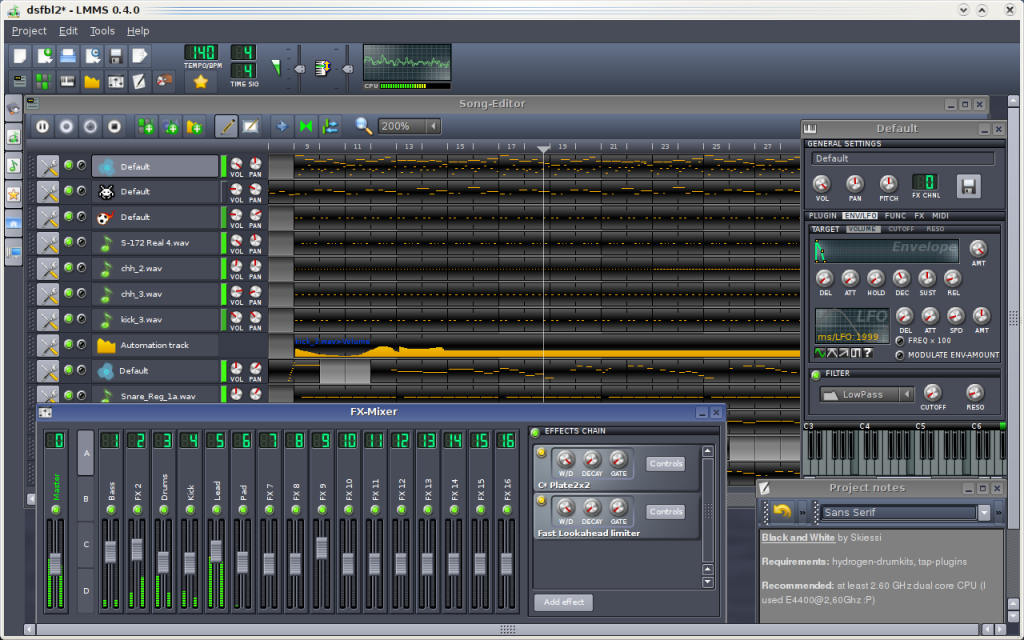 lmms linux multimedia studio lmms linux multimedia studio