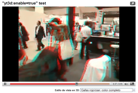 YouTube empieza con sus pruebas en 3D | HiperBeta