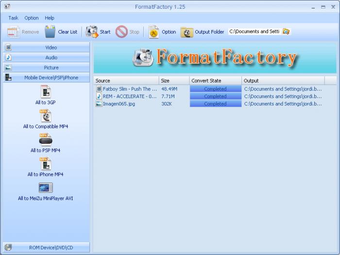 Format Factory, un convertidor todo en uno para imagen, audio y video